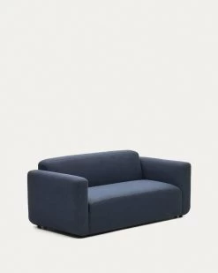 Neom 2 Seater Modular Sofa In Blue 188 Cm | Kave Home 17 Neom 2 Seater Modular Sofa In Blue 188 Cm | Kave Home -Quality Furniture Store S82620AU25 1V02