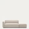 Neom 2 Seater Modular Sofa With Back Module In Beige 244 Cm | Kave Home -Quality Furniture Store S82621AU12 1V01