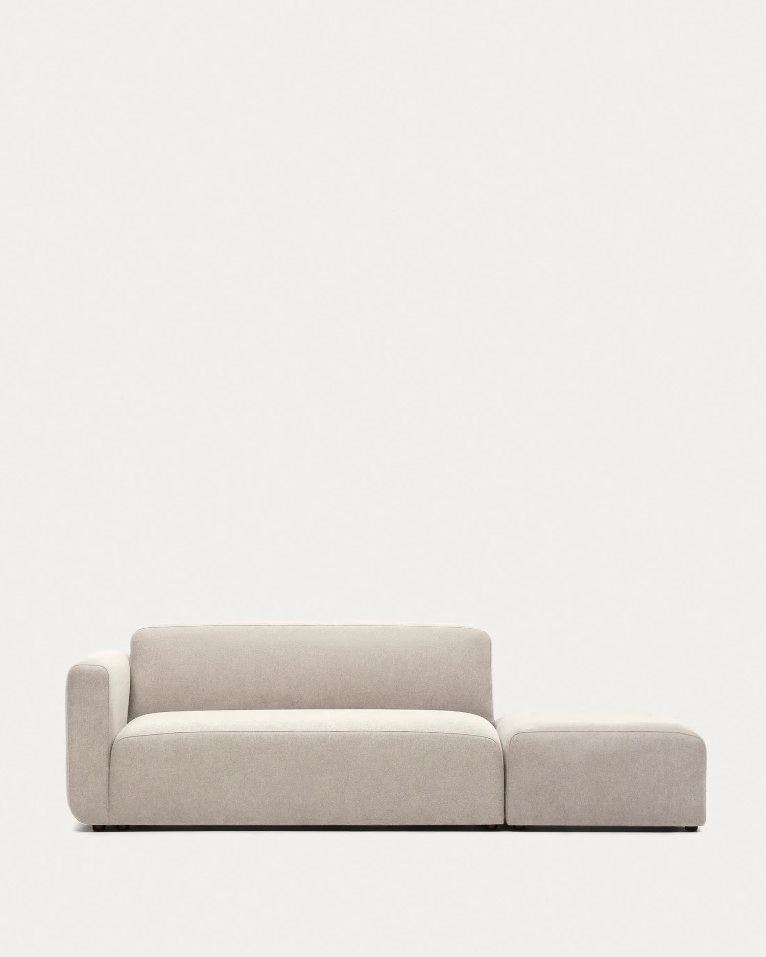 Neom 2 Seater Modular Sofa With Back Module In Beige 244 Cm | Kave Home 3 Neom 2 Seater Modular Sofa With Back Module In Beige 244 Cm | Kave Home
