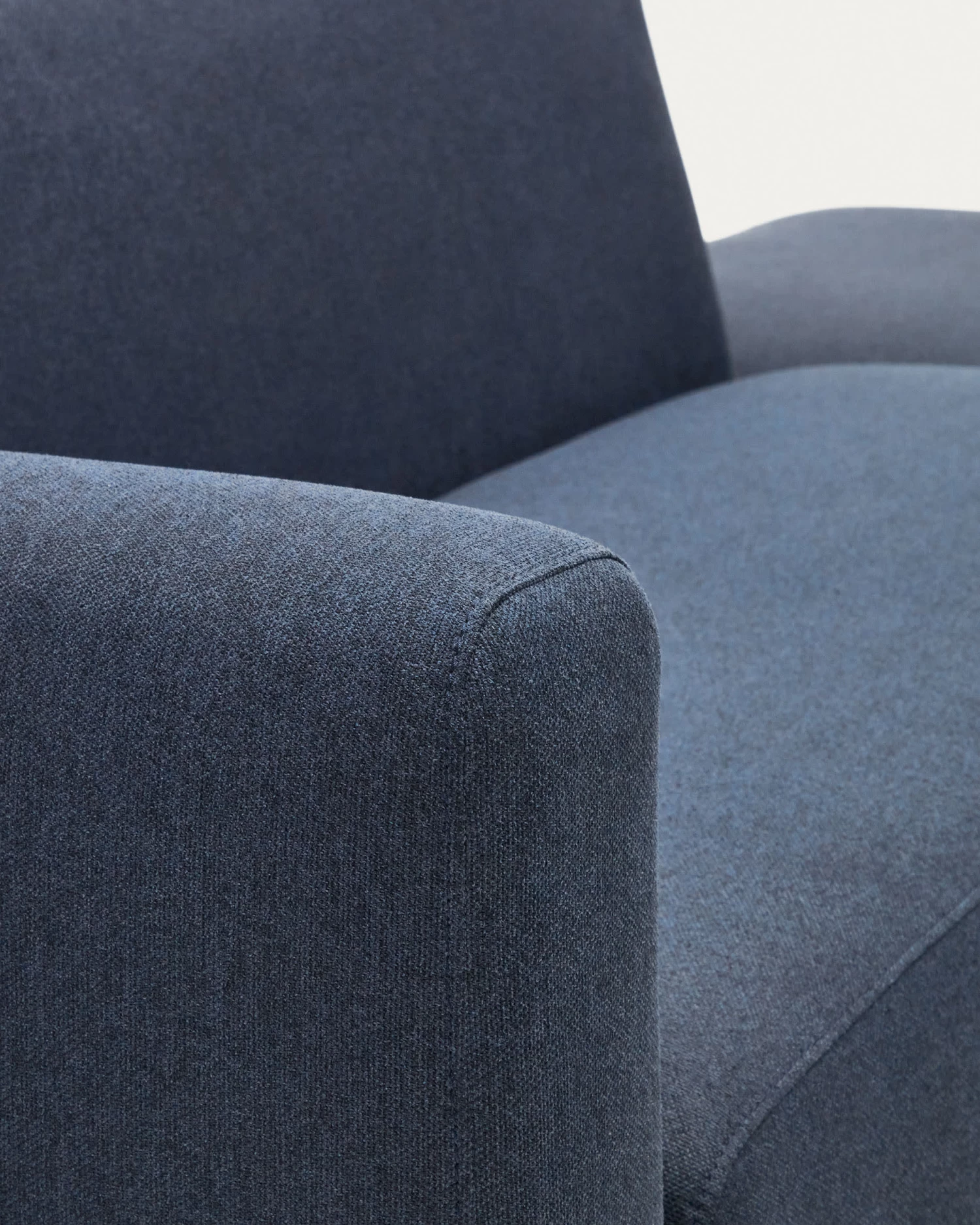 Neom 2 Seater Modular Sofa With Back Module In Blue 244 Cm | Kave Home 8 Neom 2 Seater Modular Sofa With Back Module In Blue 244 Cm | Kave Home - Image 6