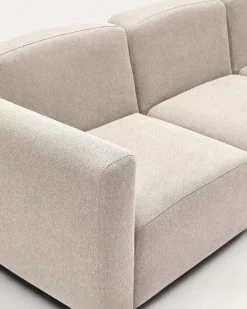 Neom 3 Seater Modular Sofa In Beige 263 Cm | Kave Home -Quality Furniture Store S82630AU12 1D01