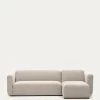 Neom 3 Seater Modular Sofa Right/left Chaise Longue In Beige 263 Cm | Kave Home 2 Neom 3 Seater Modular Sofa Right/left Chaise Longue In Beige 263 Cm | Kave Home -Quality Furniture Store S82640AU12 1V01