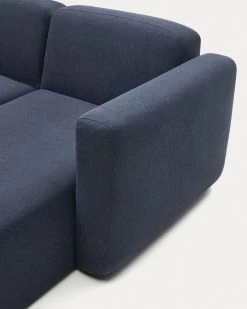 Neom 3 Seater Modular Sofa Right/left Chaise Longue In Blue 263 Cm | Kave Home 15 Neom 3 Seater Modular Sofa Right/left Chaise Longue In Blue 263 Cm | Kave Home -Quality Furniture Store S82640AU25 1D02