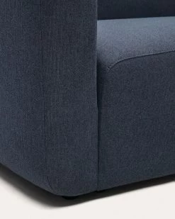 Neom 3 Seater Modular Sofa Right/left Chaise Longue In Blue 263 Cm | Kave Home 20 Neom 3 Seater Modular Sofa Right/left Chaise Longue In Blue 263 Cm | Kave Home -Quality Furniture Store S82640AU25 1D04