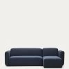 Neom 3 Seater Modular Sofa Right/left Chaise Longue In Blue 263 Cm | Kave Home 1 Neom 3 Seater Modular Sofa Right/left Chaise Longue In Blue 263 Cm | Kave Home -Quality Furniture Store S82640AU25 1V01