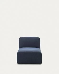 Neom Chaise Module In Blue 152 X 75 Cm | Kave Home -Quality Furniture Store S826CHASAU25 1V03