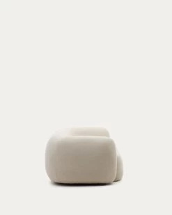 Martina 3-seater Sofa In Off-white Shearling 246 Cm | Kave Home -Quality Furniture Store S83130HI39 1V03