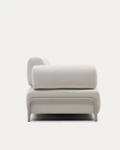 Compo Beige Chenille 3-seater Sofa With Grey Metal Structure 232 Cm | Kave Home 19 Compo Beige Chenille 3-seater Sofa With Grey Metal Structure 232 Cm | Kave Home -Quality Furniture Store S83631DR39 1V03