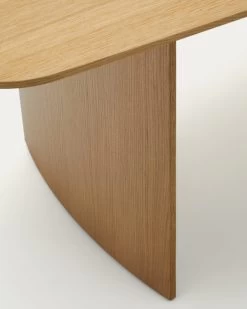 Litto Table Made From Oak Veneer, 200 X 100 Cm -Quality Furniture Store T0100064MM40 1D01