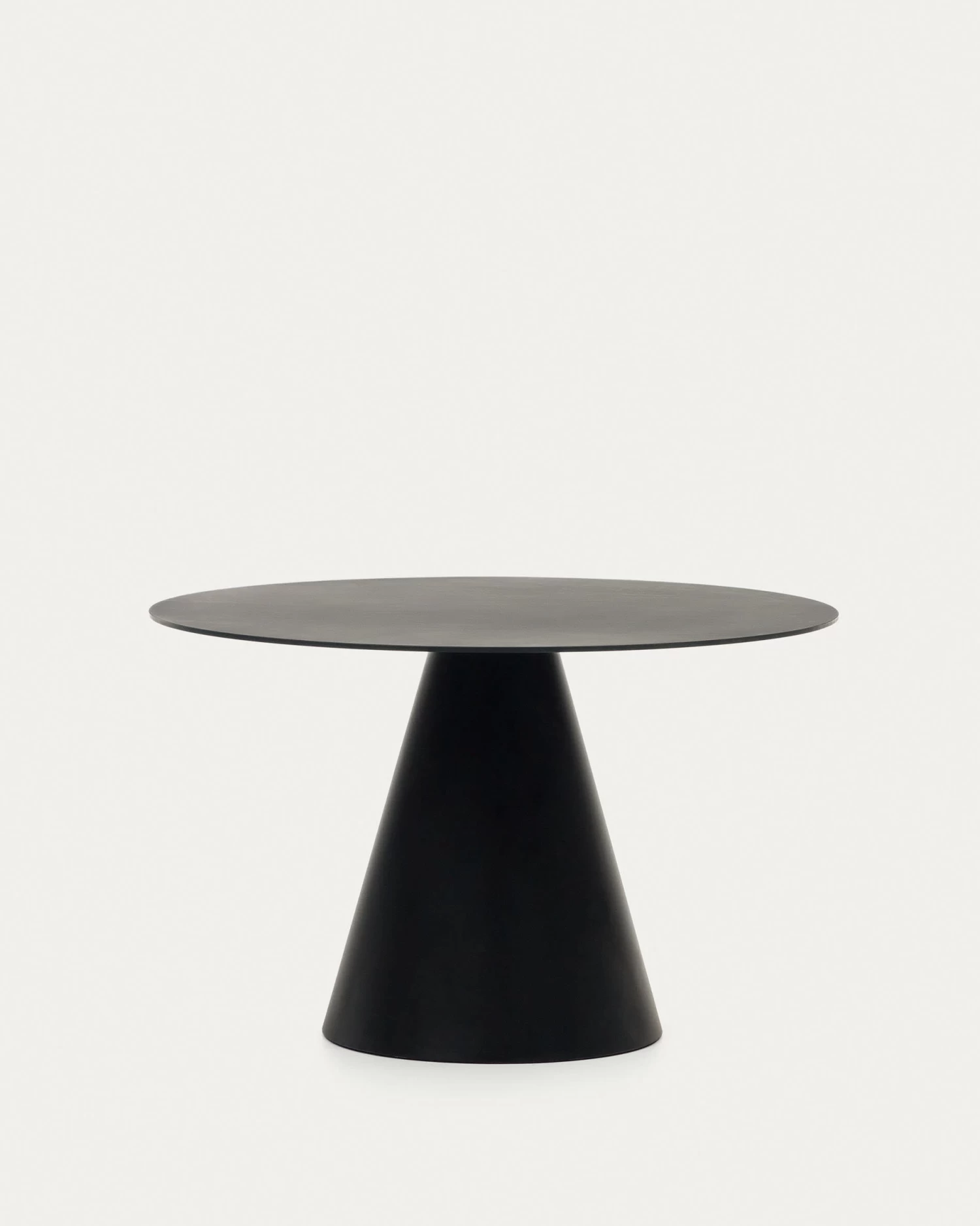 Wilshire Tempered Glass And Metal Table With A Matte Black Finish à 120 Cm | Kave Home 3 Wilshire Tempered Glass And Metal Table With A Matte Black Finish à 120 Cm | Kave Home
