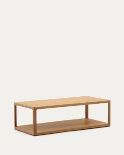 Maymai Oak Wood Coffee Table 140 X 65 Cm 11 Maymai Oak Wood Coffee Table 140 X 65 Cm -Quality Furniture Store T0500053MM90 1V02