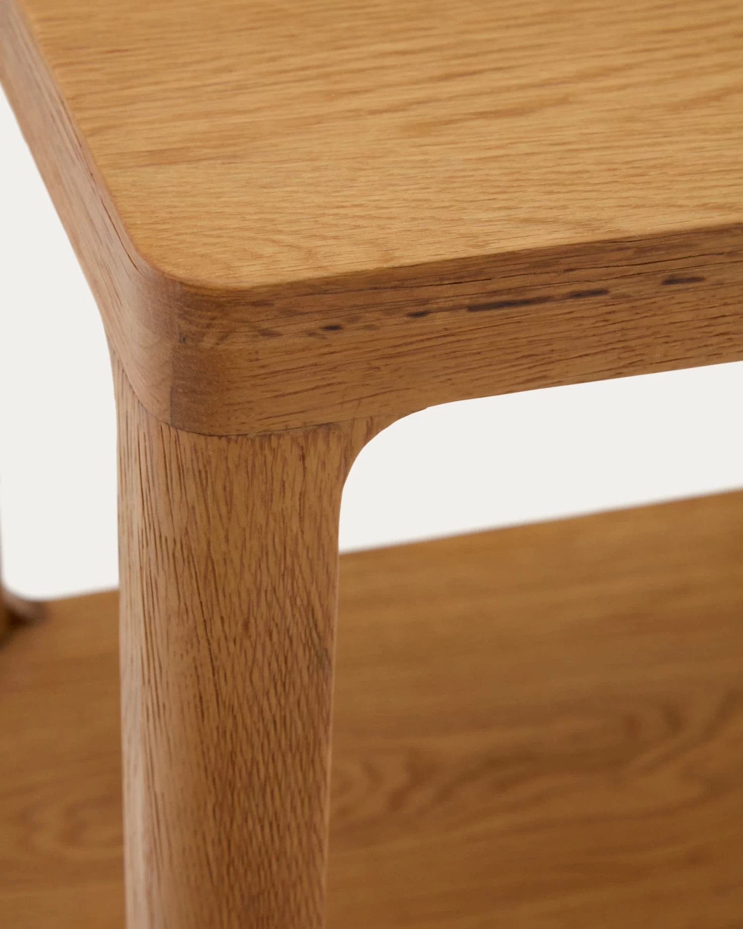 Maymai Oak Wood Side Table 50 X 50 Cm 5 Maymai Oak Wood Side Table 50 X 50 Cm - Image 3