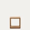 Maymai Oak Wood Side Table 50 X 50 Cm -Quality Furniture Store T0500054MM90 1V01