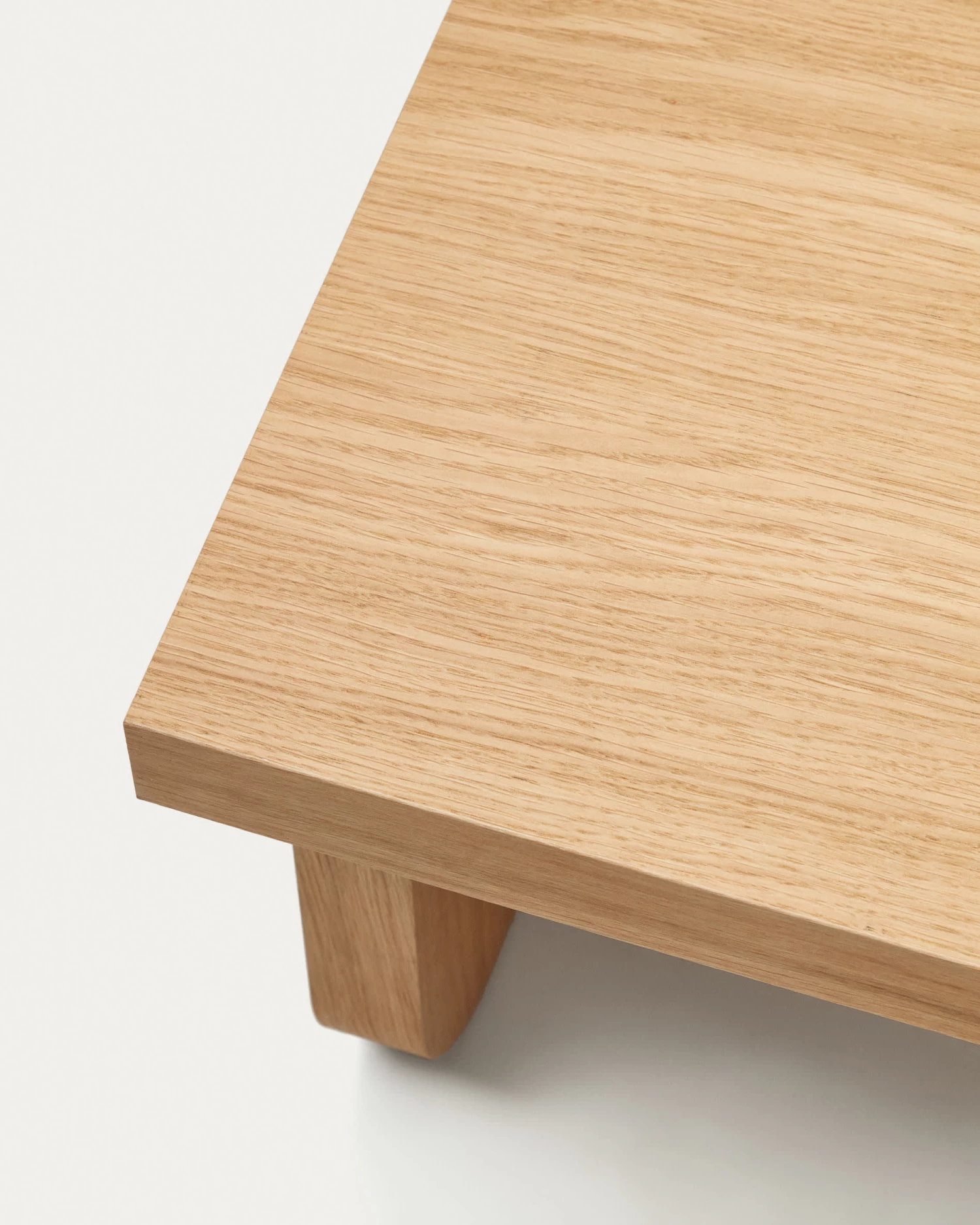 Oaq Coffee Table In Oak Wood Veneer With Natural Finish, 140 X 75 Cm FSC Mix Credit 8 Oaq Coffee Table In Oak Wood Veneer With Natural Finish, 140 X 75 Cm FSC Mix Credit - Image 6