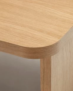 Oaq Coffee Table In Oak Wood Veneer With Natural Finish, 140 X 75 Cm FSC Mix Credit 15 Oaq Coffee Table In Oak Wood Veneer With Natural Finish, 140 X 75 Cm FSC Mix Credit -Quality Furniture Store T827ME14M040 1D04