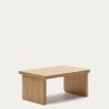 Oaq Coffee Table In Oak Wood Veneer With Natural Finish 82 X 60 Cm FSC Mix Credit | Kave Home 2 Oaq Coffee Table In Oak Wood Veneer With Natural Finish 82 X 60 Cm FSC Mix Credit | Kave Home -Quality Furniture Store T827ME89M040 1V01