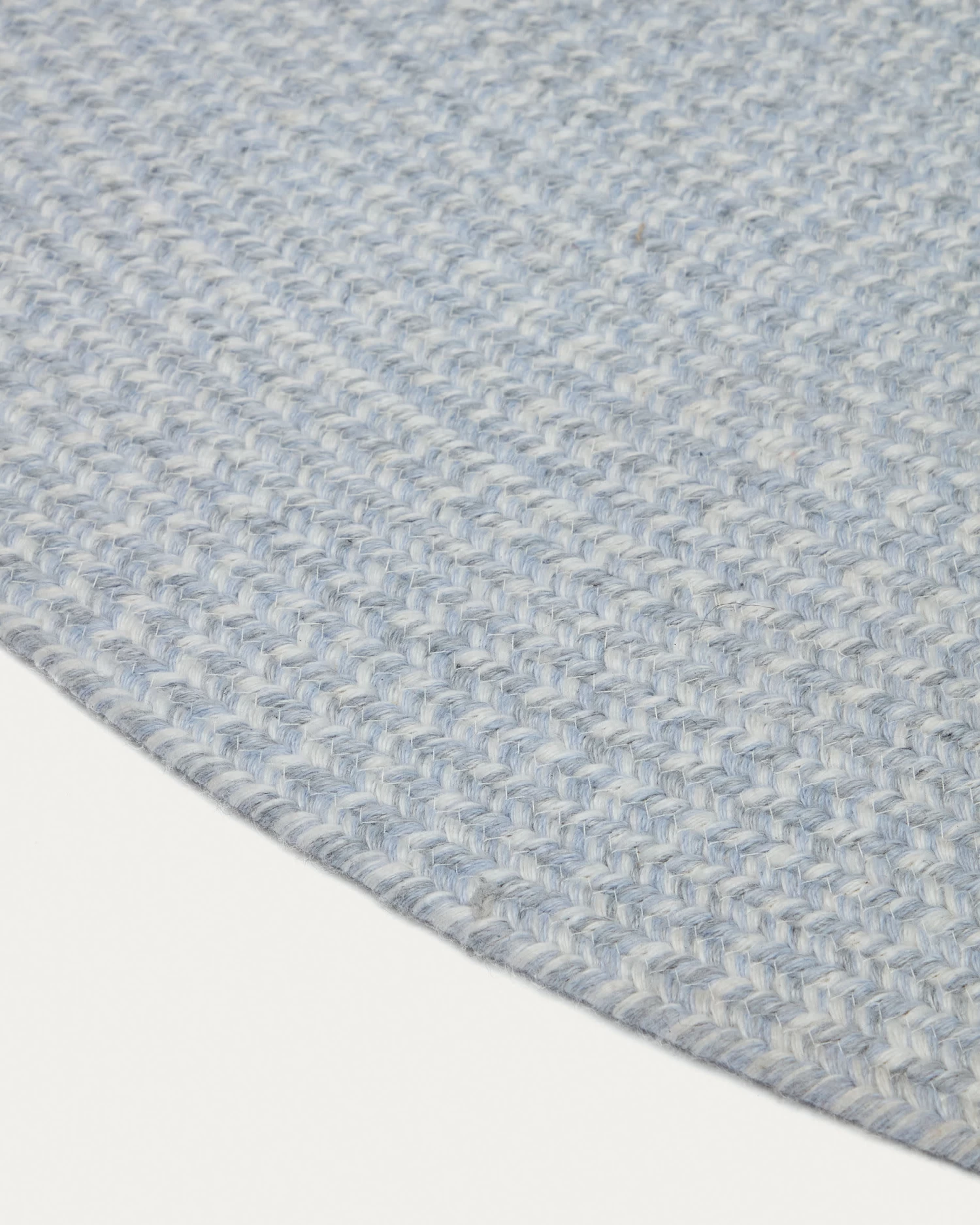 Portopi 100% PET Round Rug In Grey à 150 Cm | Kave Home 5 Portopi 100% PET Round Rug In Grey à 150 Cm | Kave Home - Image 3