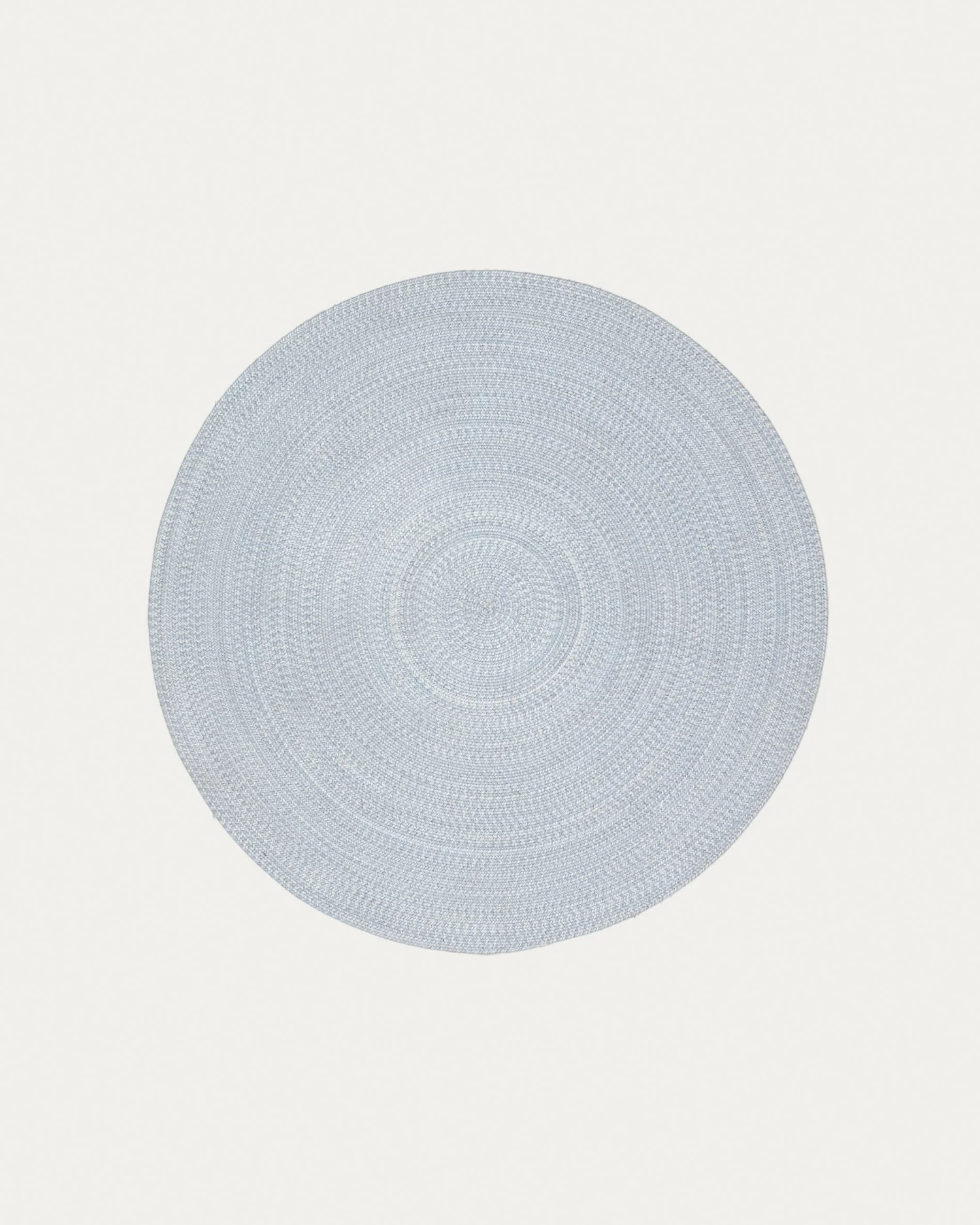 Portopi 100% PET Round Rug In Grey à 150 Cm | Kave Home 3 Portopi 100% PET Round Rug In Grey à 150 Cm | Kave Home